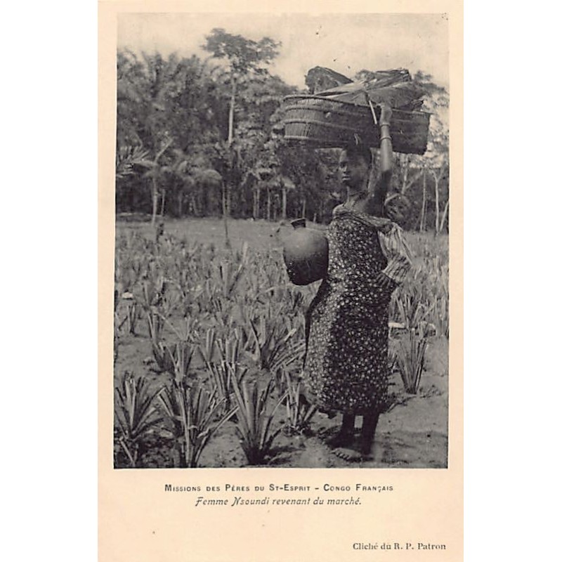 Rare collectable postcards of Congo - Brazzaville. Vintage Postcards of Congo - Brazzaville