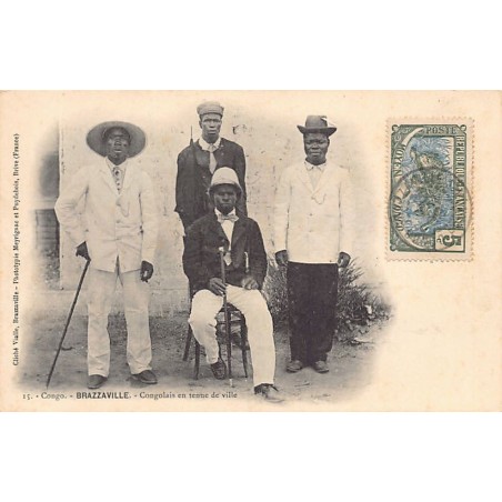 Rare collectable postcards of Congo - Brazzaville. Vintage Postcards of Congo - Brazzaville