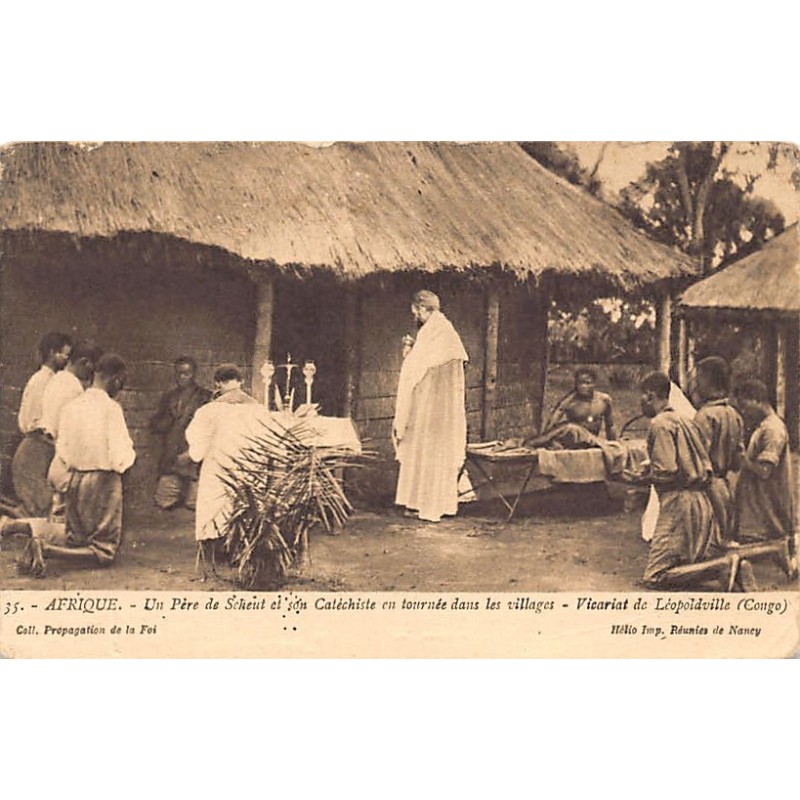 Rare collectable postcards of Congo - Kinshasa (Zaire). Vintage Postcards of Congo - Kinshasa (Zaire)
