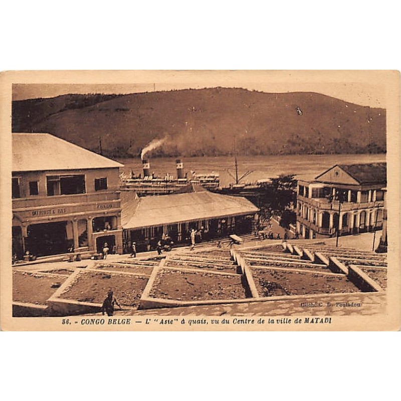 Rare collectable postcards of Congo - Kinshasa (Zaire). Vintage Postcards of Congo - Kinshasa (Zaire)