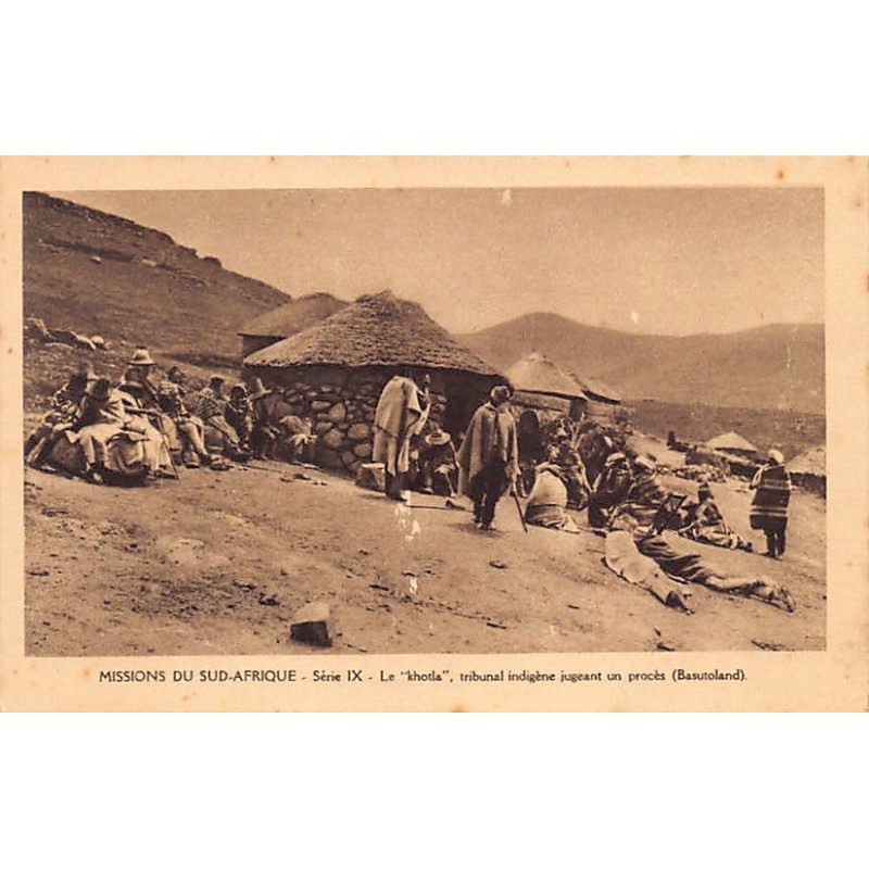 Rare collectable postcards of Lesotho. Vintage Postcards of Lesotho