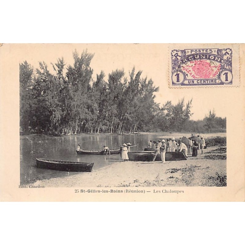 Rare collectable postcards of Réunion. Vintage Postcards of Réunion