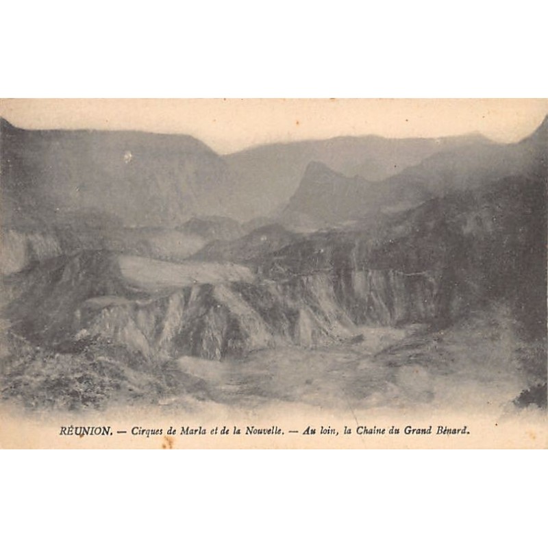 Rare collectable postcards of Réunion. Vintage Postcards of Réunion