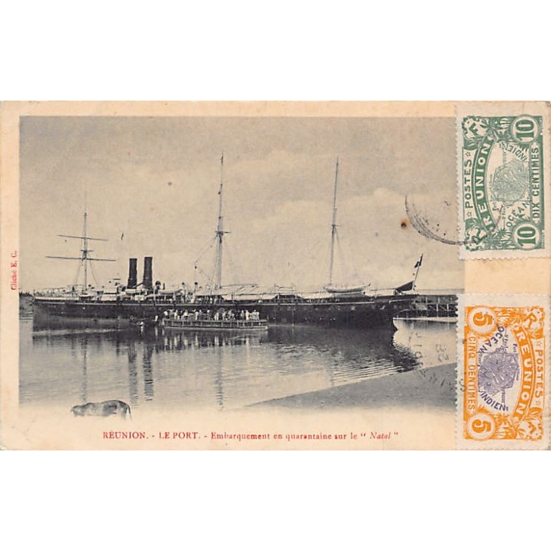 Rare collectable postcards of Réunion. Vintage Postcards of Réunion