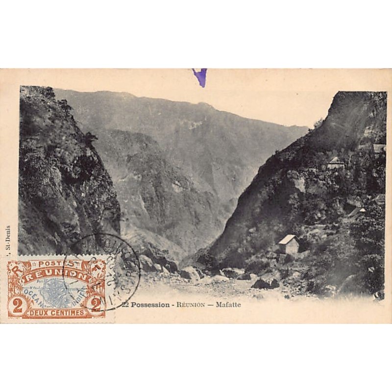 Rare collectable postcards of Réunion. Vintage Postcards of Réunion