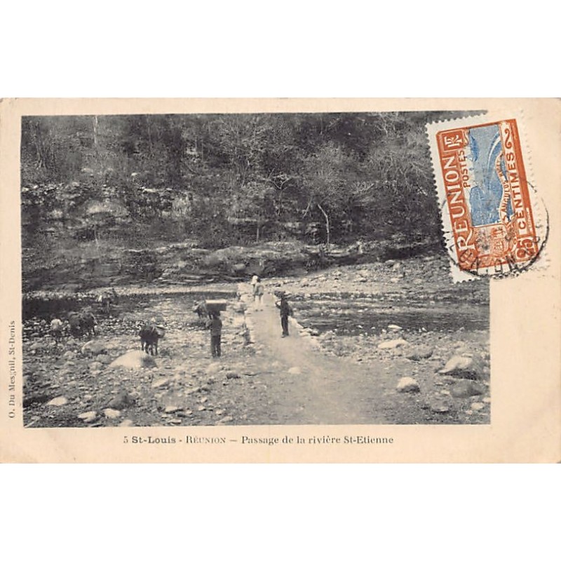Rare collectable postcards of Réunion. Vintage Postcards of Réunion