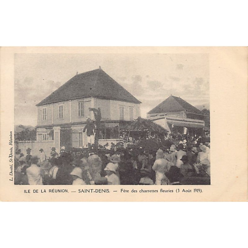 Rare collectable postcards of Réunion. Vintage Postcards of Réunion