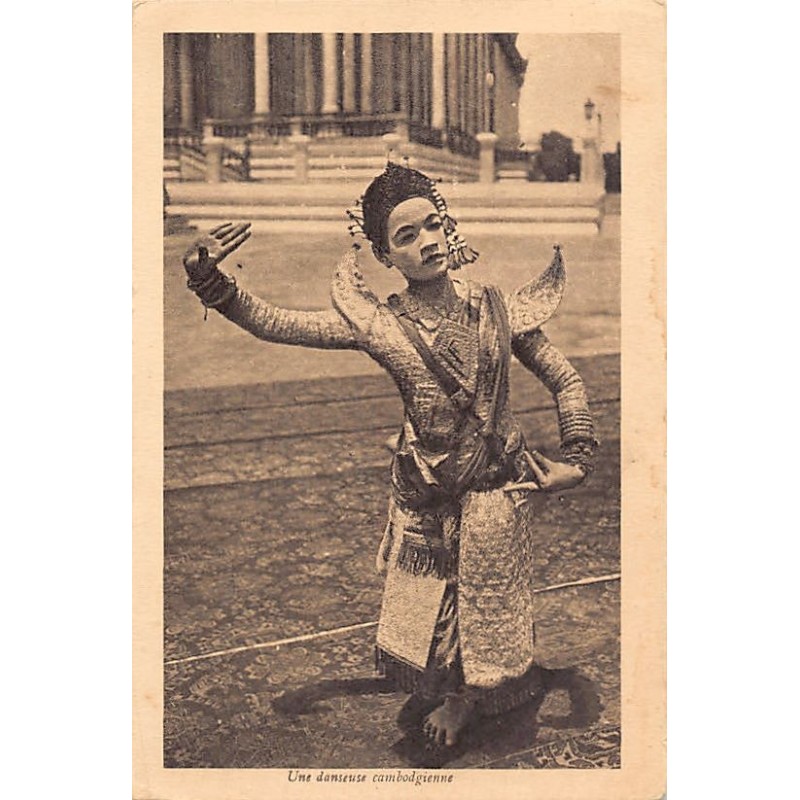 Rare collectable postcards of Cambodia. Vintage Postcards of Cambodia