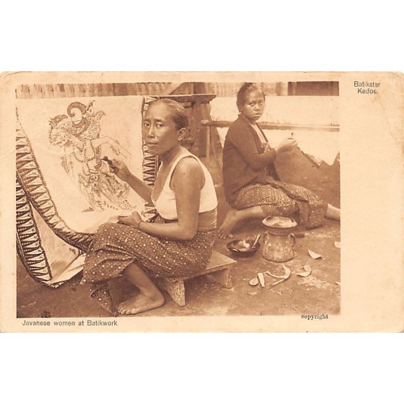 Rare collectable postcards of Indonesia. Vintage Postcards of Indonesia