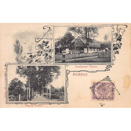 Rare collectable postcards of Indonesia. Vintage Postcards of Indonesia