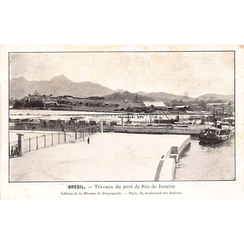 Rare collectable postcards of Brazil. Vintage Postcards of Brazil