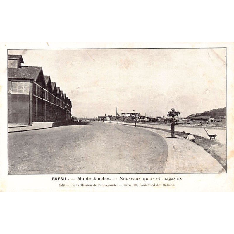 Rare collectable postcards of Brazil. Vintage Postcards of Brazil