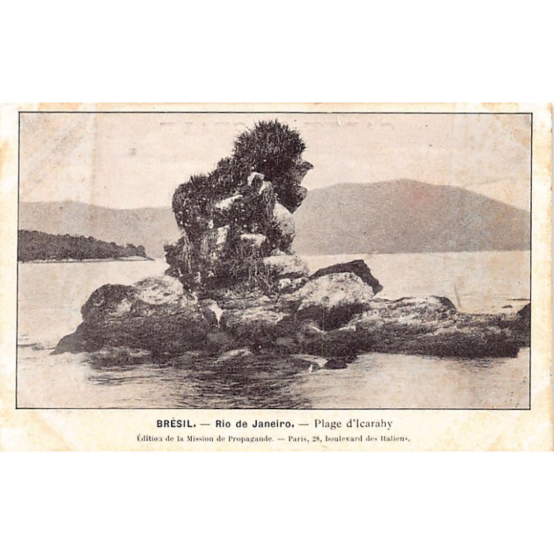 Rare collectable postcards of Brazil. Vintage Postcards of Brazil