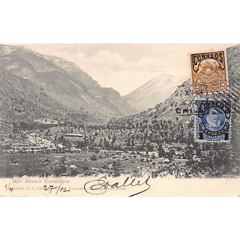 Rare collectable postcards of Chile. Vintage Postcards of Chile