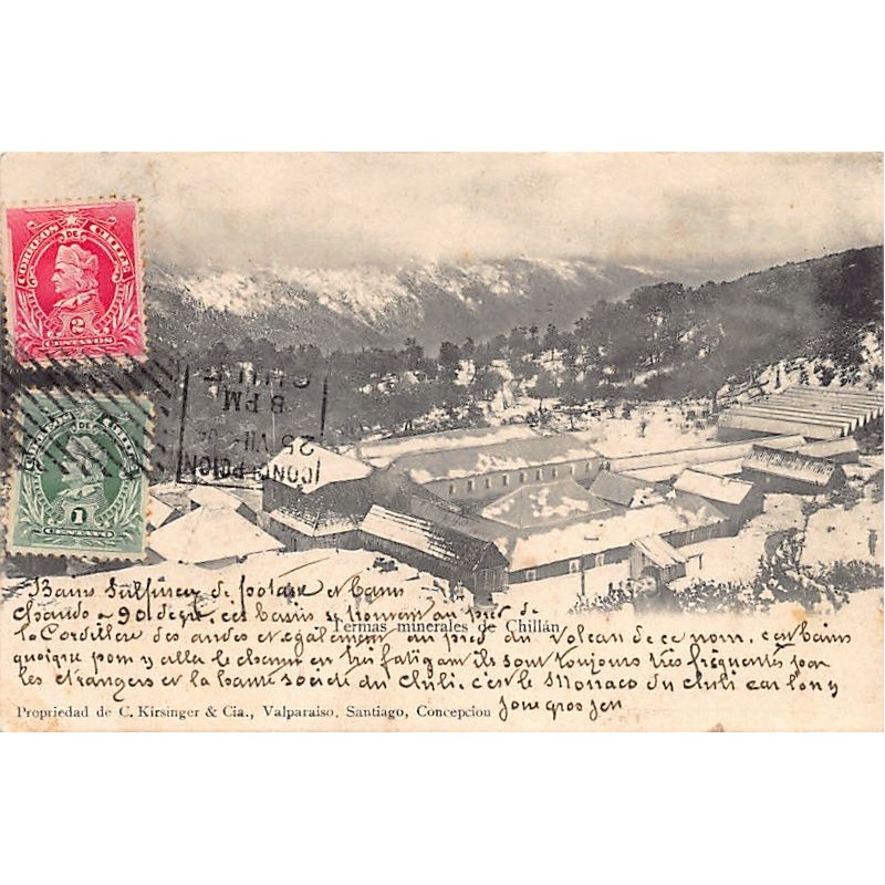 Rare collectable postcards of Chile. Vintage Postcards of Chile