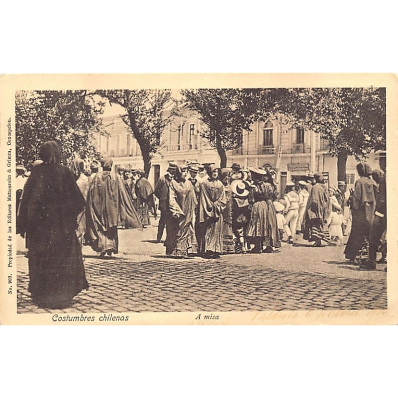 Rare collectable postcards of Chile. Vintage Postcards of Chile