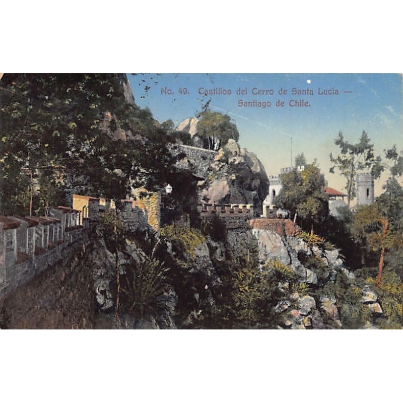 Rare collectable postcards of Chile. Vintage Postcards of Chile