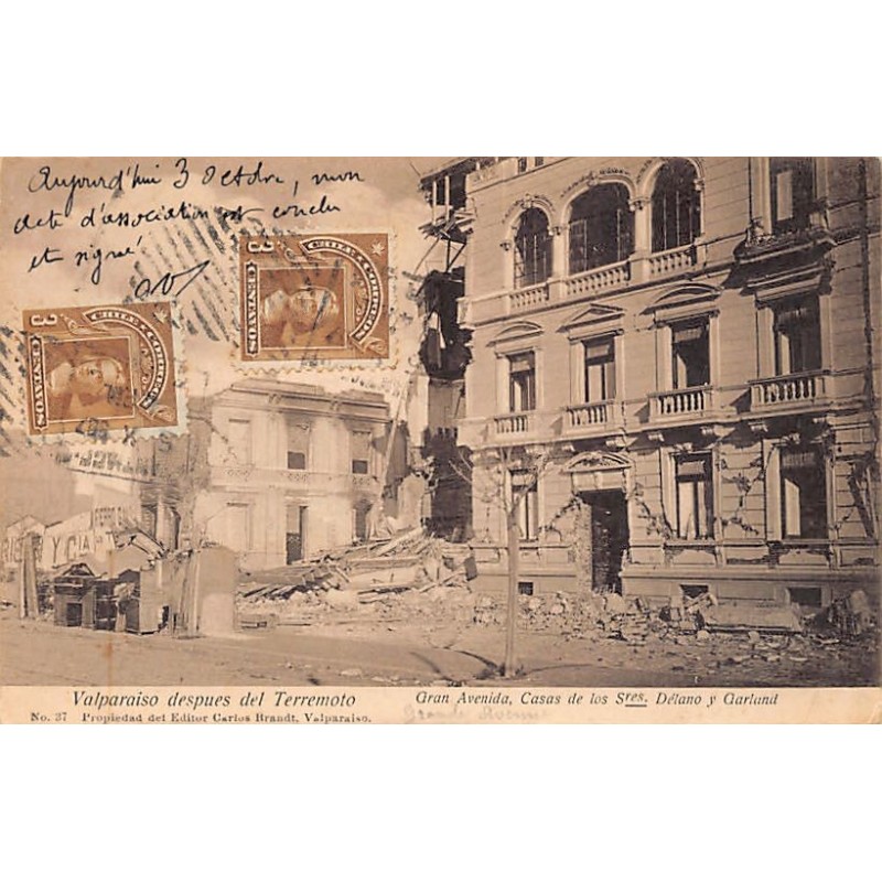 Rare collectable postcards of Chile. Vintage Postcards of Chile