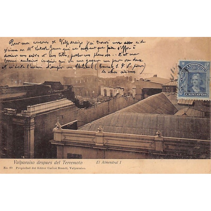 Rare collectable postcards of Chile. Vintage Postcards of Chile