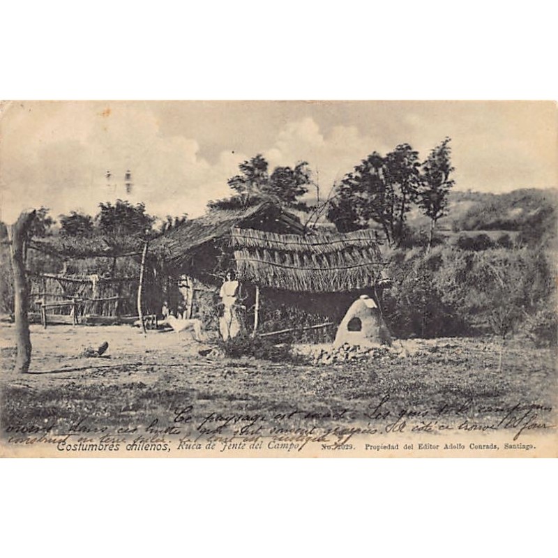 Rare collectable postcards of Chile. Vintage Postcards of Chile