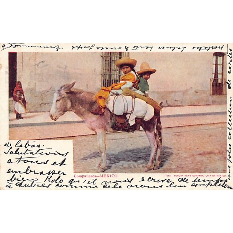 Rare collectable postcards of Mexico. Vintage Postcards of Mexico