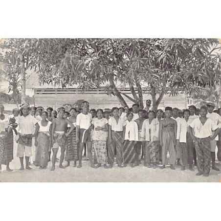 Rare collectable postcards of Surinam. Vintage Postcards of Surinam