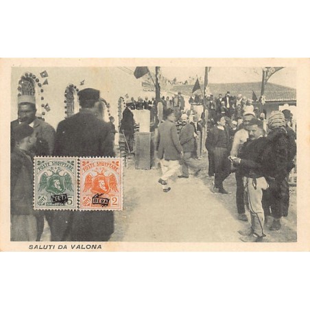 Rare collectable postcards of Albania. Vintage Postcards of Albania