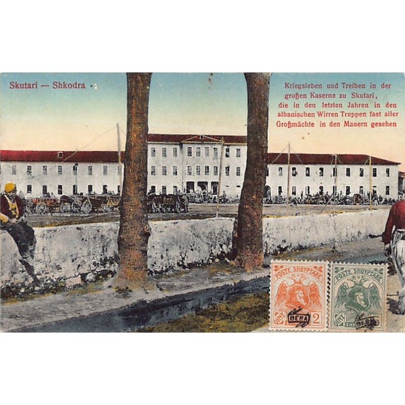 Rare collectable postcards of Albania. Vintage Postcards of Albania