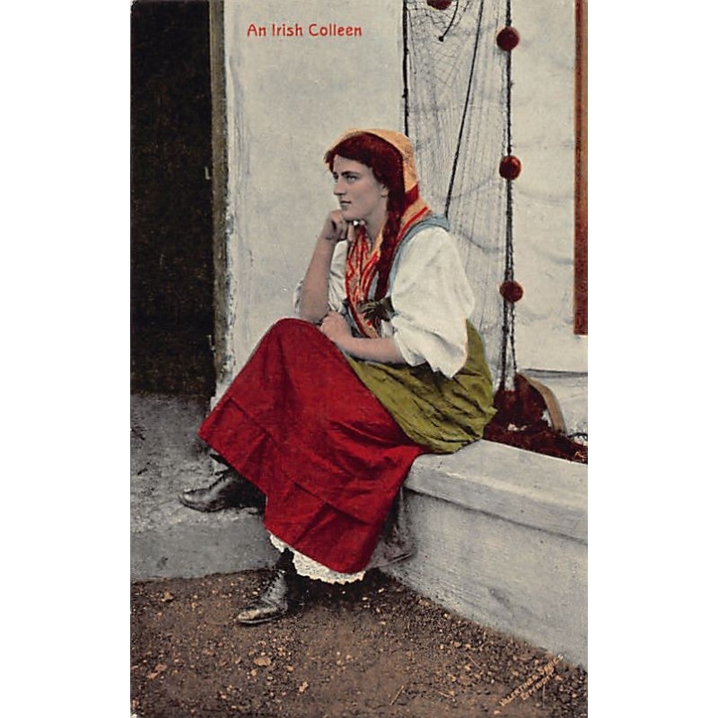 Rare collectable postcards of Ireland. Vintage Postcards of Ireland