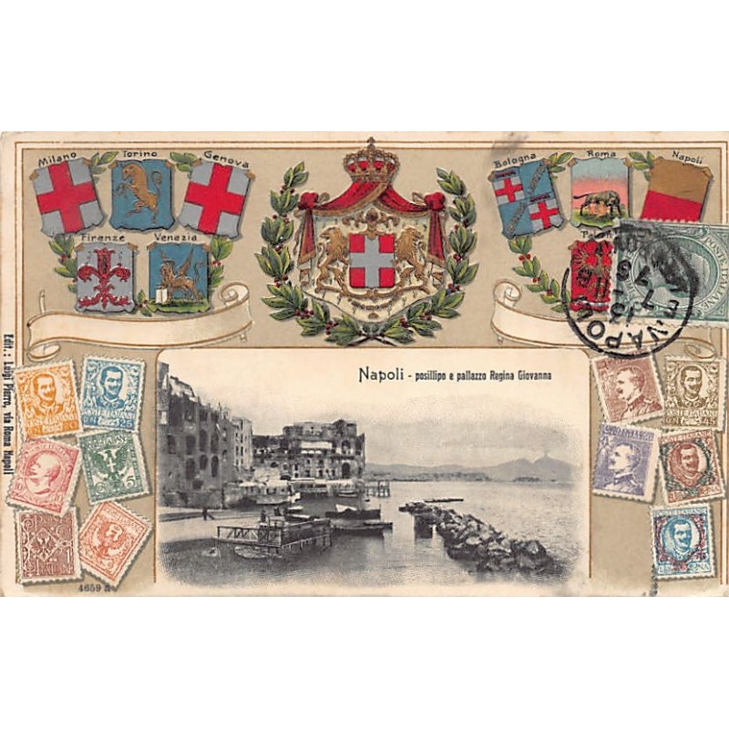 Rare collectable postcards of Italy. Vintage Postcards of Italy