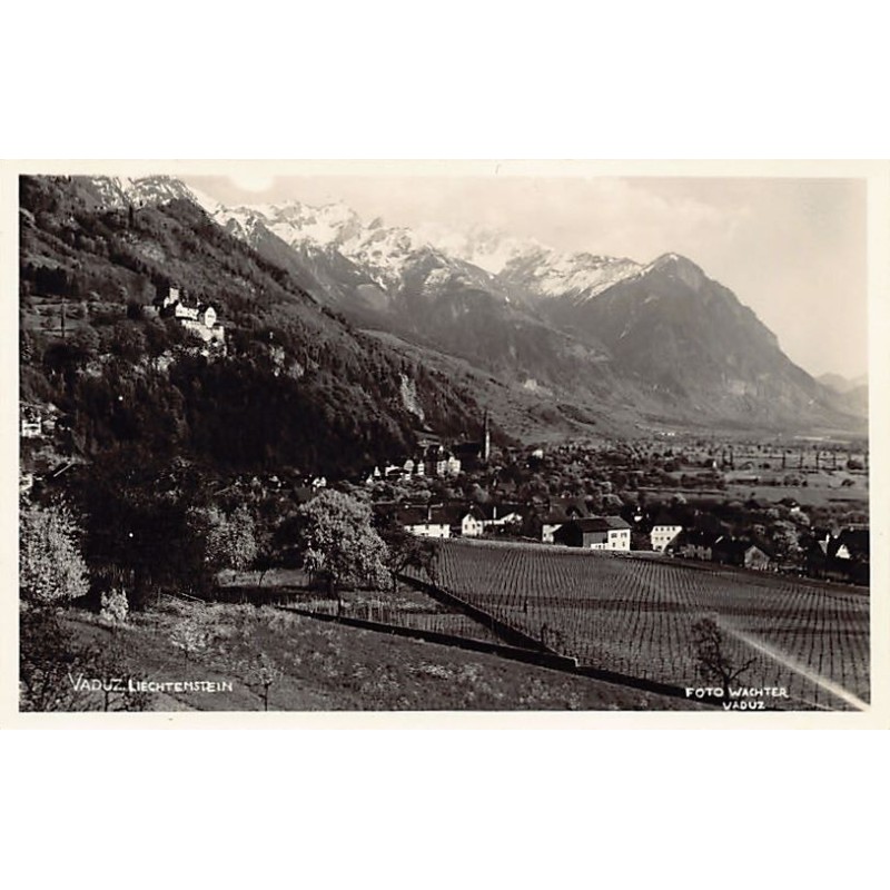 Rare collectable postcards of Liechtenstein. Vintage Postcards of Liechtenstein