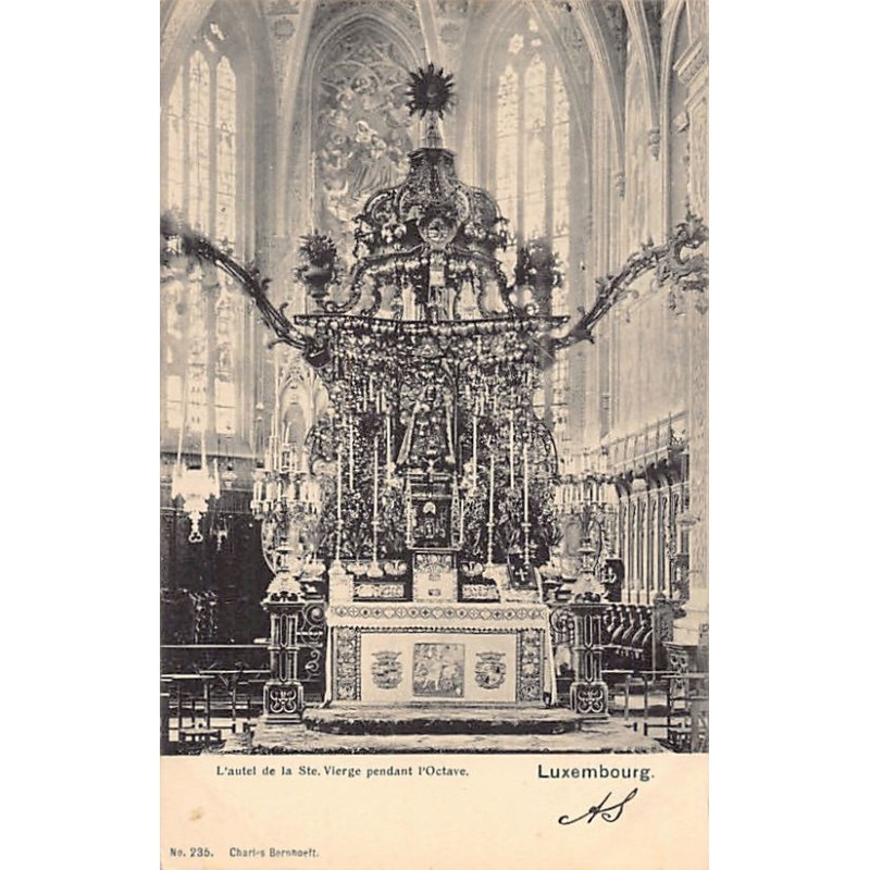 Rare collectable postcards of Luxembourg. Vintage Postcards of Luxembourg