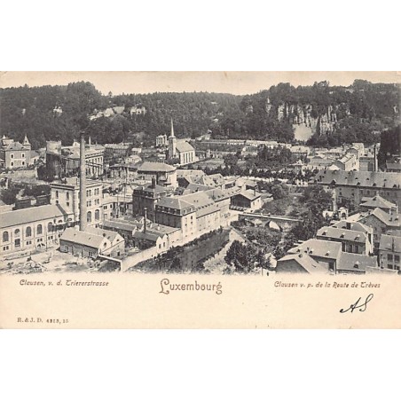 Rare collectable postcards of Luxembourg. Vintage Postcards of Luxembourg
