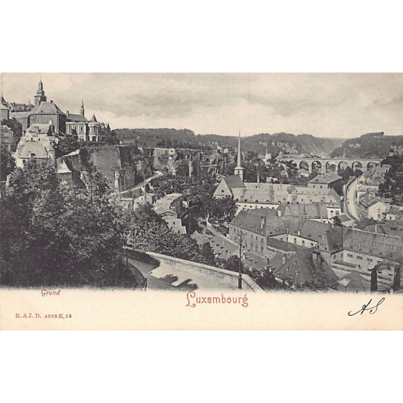Rare collectable postcards of Luxembourg. Vintage Postcards of Luxembourg