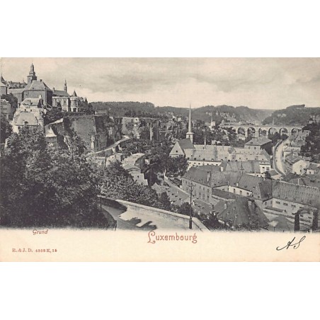 Rare collectable postcards of Luxembourg. Vintage Postcards of Luxembourg