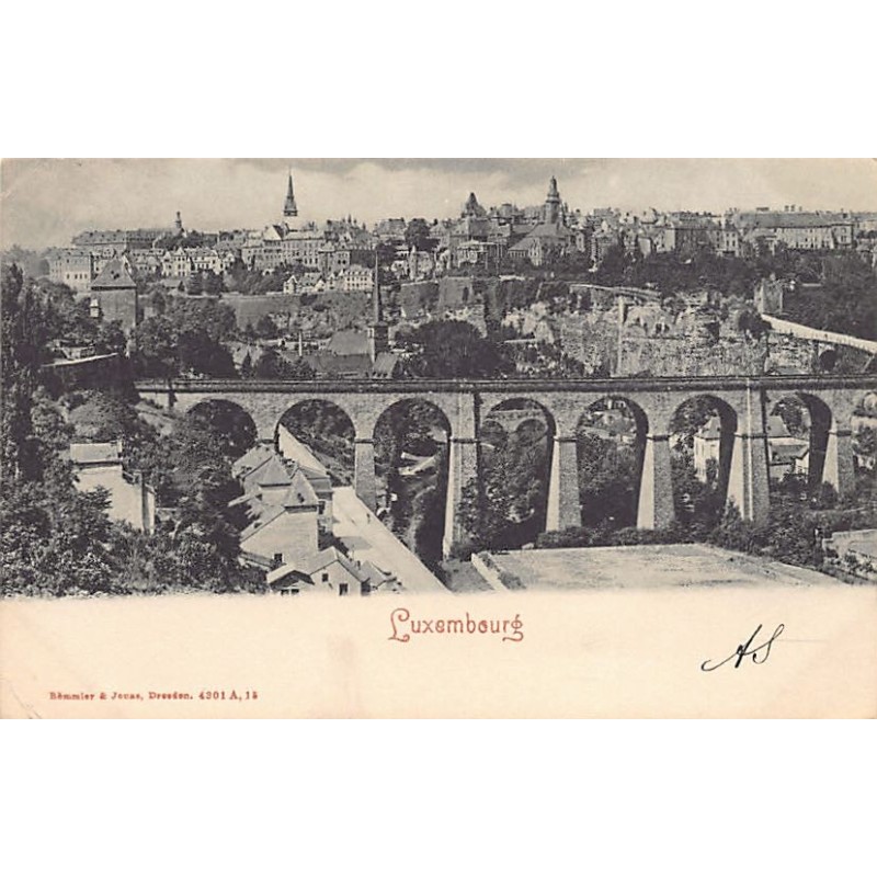 Rare collectable postcards of Luxembourg. Vintage Postcards of Luxembourg