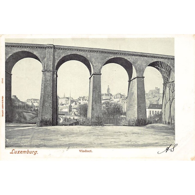 Rare collectable postcards of Luxembourg. Vintage Postcards of Luxembourg