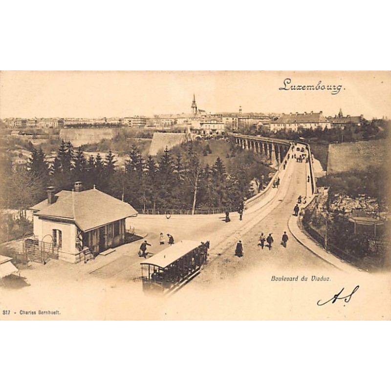 Rare collectable postcards of Luxembourg. Vintage Postcards of Luxembourg
