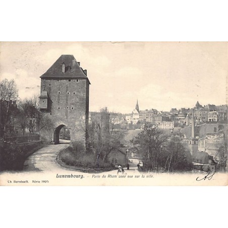 Rare collectable postcards of Luxembourg. Vintage Postcards of Luxembourg