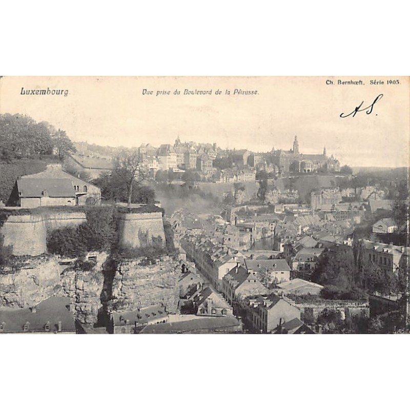 Rare collectable postcards of Luxembourg. Vintage Postcards of Luxembourg
