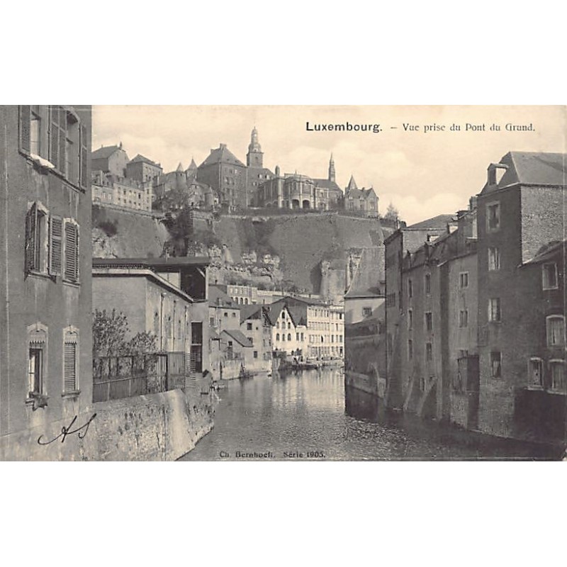 Rare collectable postcards of Luxembourg. Vintage Postcards of Luxembourg