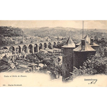 Rare collectable postcards of Luxembourg. Vintage Postcards of Luxembourg