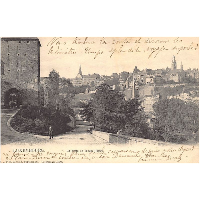Rare collectable postcards of Luxembourg. Vintage Postcards of Luxembourg