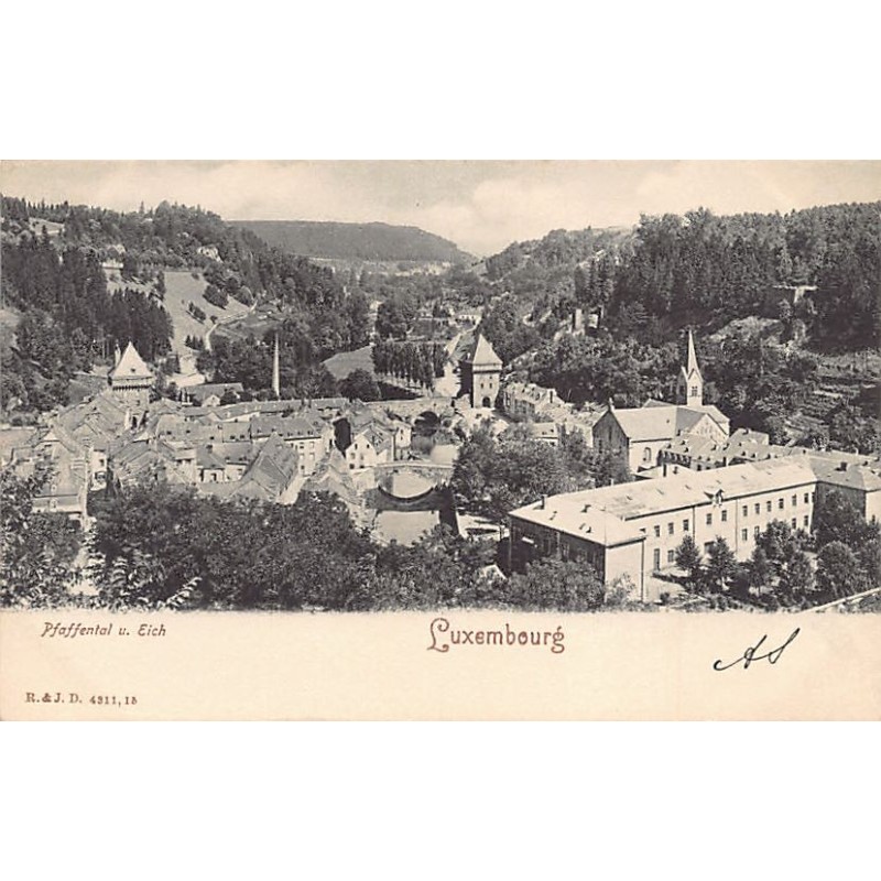 Rare collectable postcards of Luxembourg. Vintage Postcards of Luxembourg