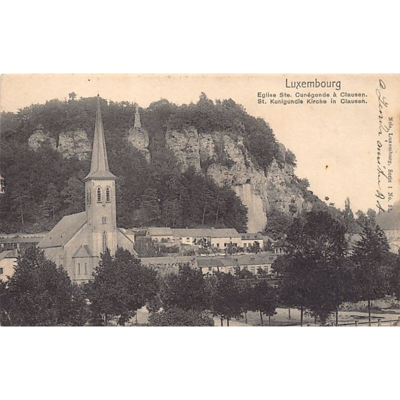 Rare collectable postcards of Luxembourg. Vintage Postcards of Luxembourg