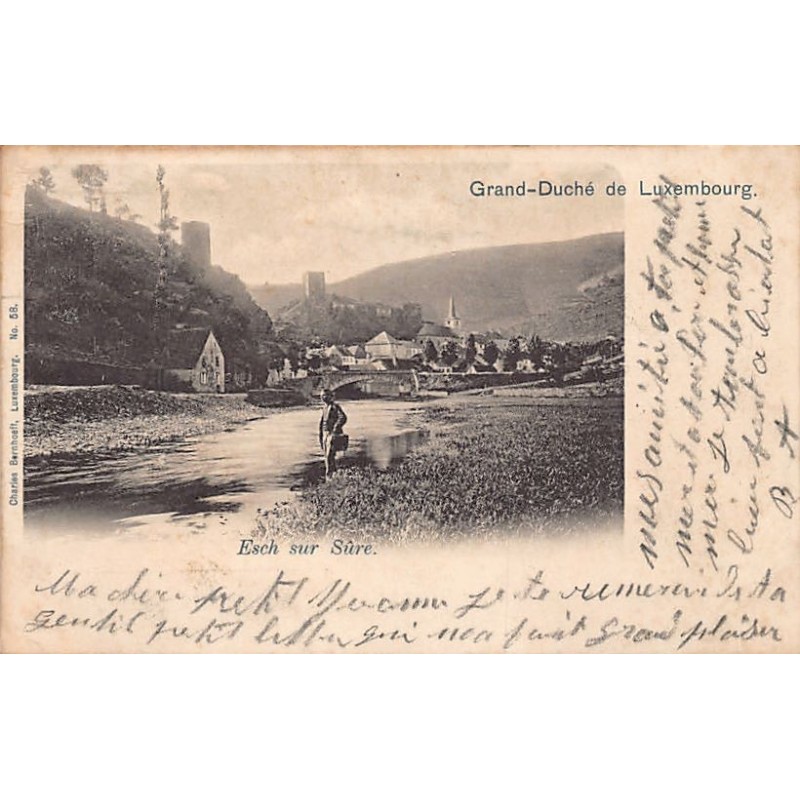 Rare collectable postcards of Luxembourg. Vintage Postcards of Luxembourg