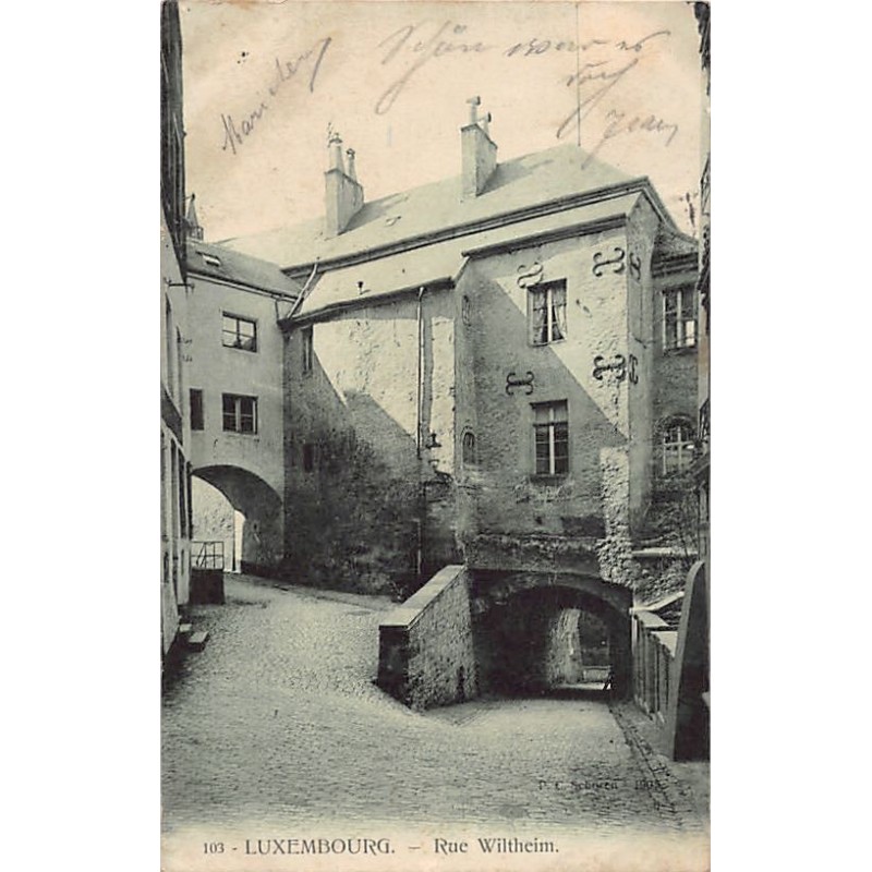 Rare collectable postcards of Luxembourg. Vintage Postcards of Luxembourg