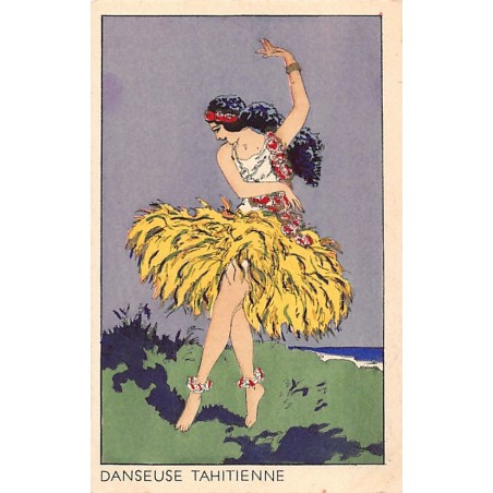 Rare collectable postcards of French Polynesia. Vintage Postcards of French Polynesia