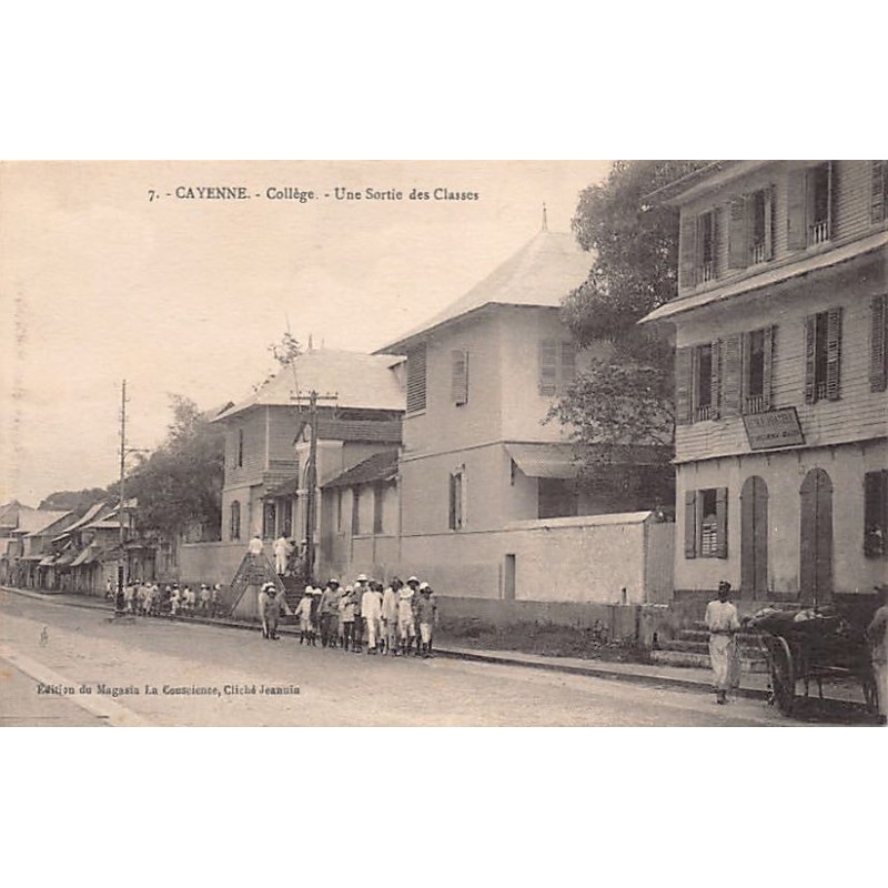 Rare collectable postcards of French Guiana. Vintage Postcards of French Guiana