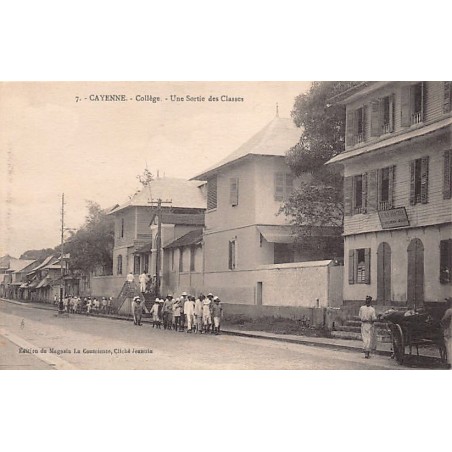 Rare collectable postcards of French Guiana. Vintage Postcards of French Guiana